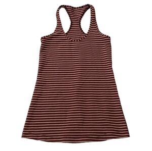 Lululemon Womens Tank Top Sz 6 Cool Racerback Tank Bordeaux Drama Burgundy Run